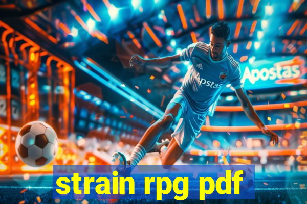 strain rpg pdf